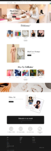black lace boutique Shopify web development web design las vegas nevada usa